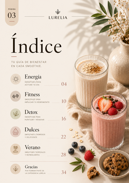 Ebook +35 recetas Lurelia